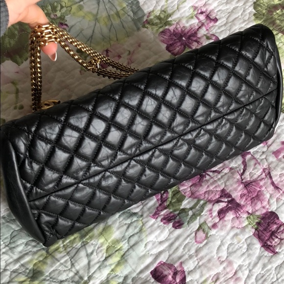 Chanel black just Mademoiselle Bowling Bag - Picture 7 of 8